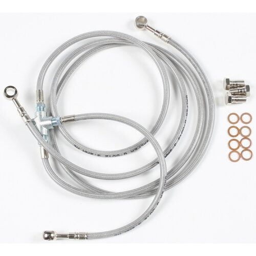 GBRAKES 3 LINE BRAKE LINE KIT Yamaha YFZ350 Banshee 1990-2006...