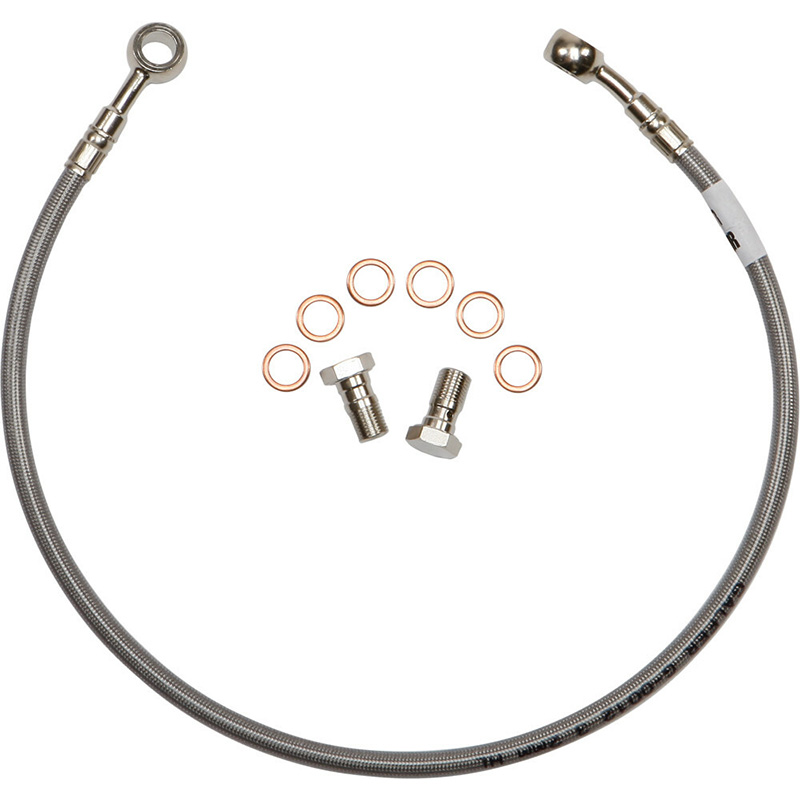 GBRAKES BRAKE LINE REAR +4" KIT Yamaha YFM700RSE Raptor SE 2007-2012...