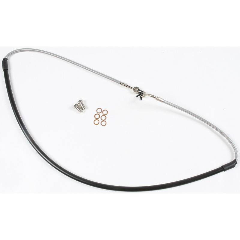 GBRAKES STEEL BRAKE LINE FRONT KAWASAKI KX250 1995-2003 K...