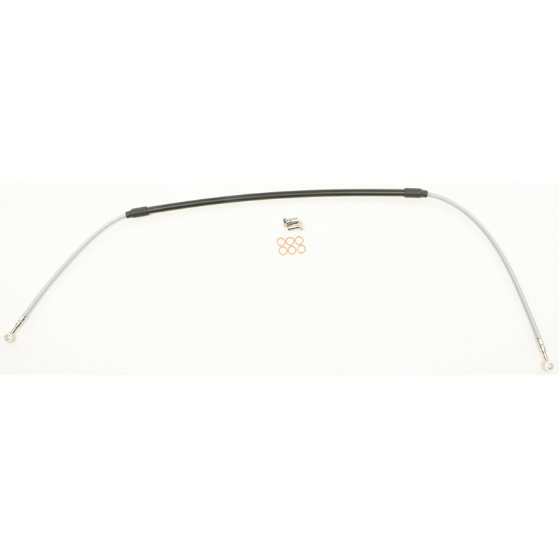 GBRAKES STEEL BRAKE LINE FRONT KAWASAKI KX65 2005-2025...