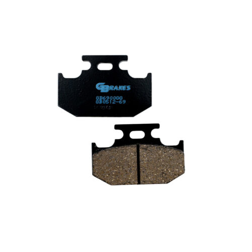 GBRAKES BRAKE PADS SEMI METALLIC Kawasaki KX250 1989-1993 KDX 200...
