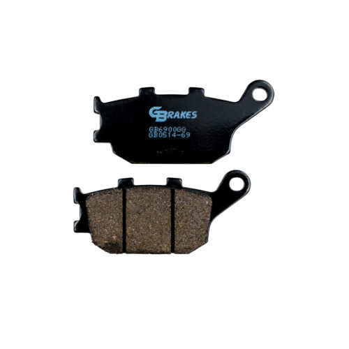 GBRAKES BRAKE PADS SEMI METALLIC Yamaha FZ-07 2015-2017 Suzuki GSX-S1000...