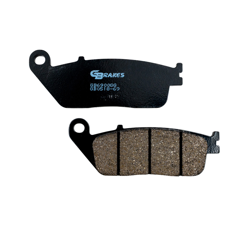 GBRAKES BRAKE PADS SEMI METALLIC Indian Roadmaster 2015-2021 Triumph America...