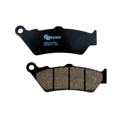 GBRAKES BRAKE PADS SEMI METALLIC Triumph Thunderbird Commander 2014-2015...