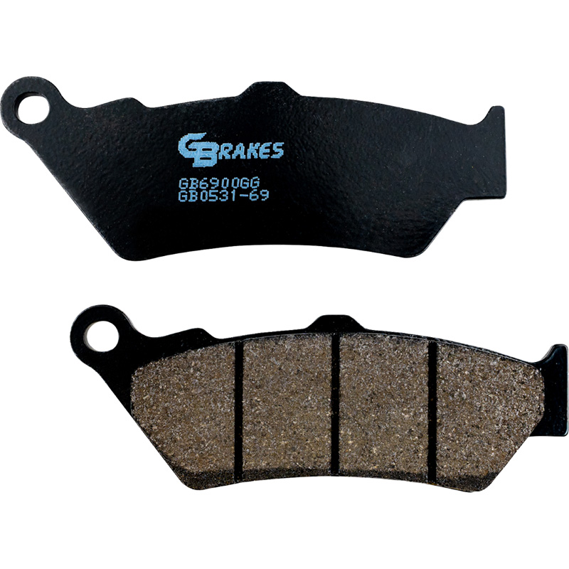 GBRAKES BRAKE PADS SEMI METALLIC Triumph Thunderbird Commander 2014-2015... - Image 2