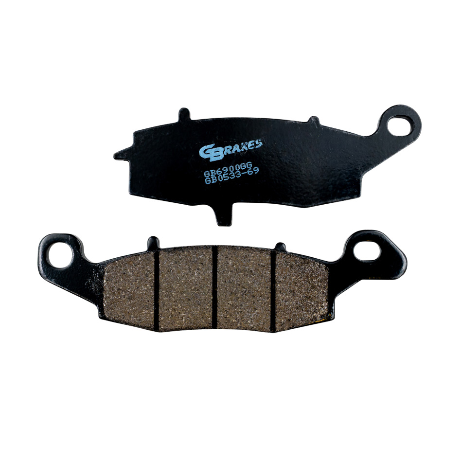 GBRAKES BRAKE PADS SEMI METALLIC Kawasaki EX650 Ninja 650 ABS 2013-2016 Suz...