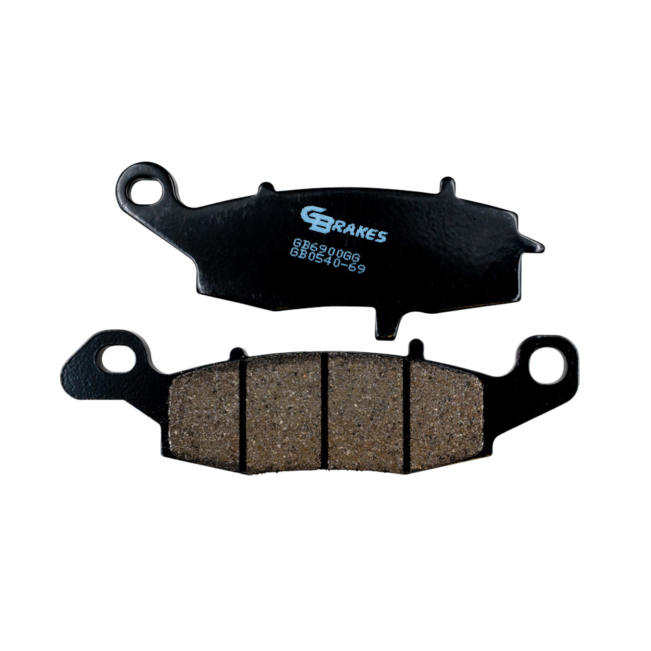 GBRAKES BRAKE PADS SEMI METALLIC Kawasaki EX650 Ninja 650 ABS 2013-2016 ...