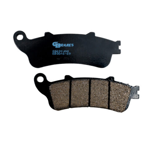 GBRAKES BRAKE PADS SEMI METALLIC Honda CTX1300 2014-2014 NT700V Deauv...