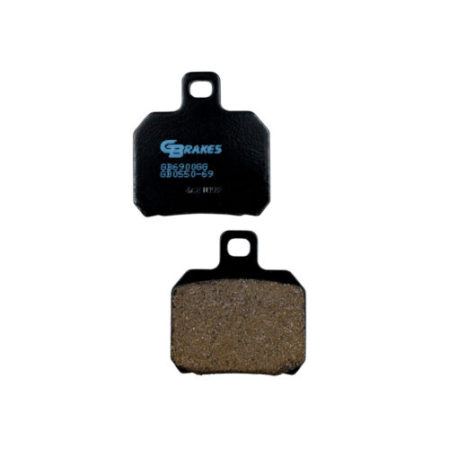 GBRAKES BRAKE PADS SEMI METALLIC Ducati Monster 1100 Evo 2012-2013...