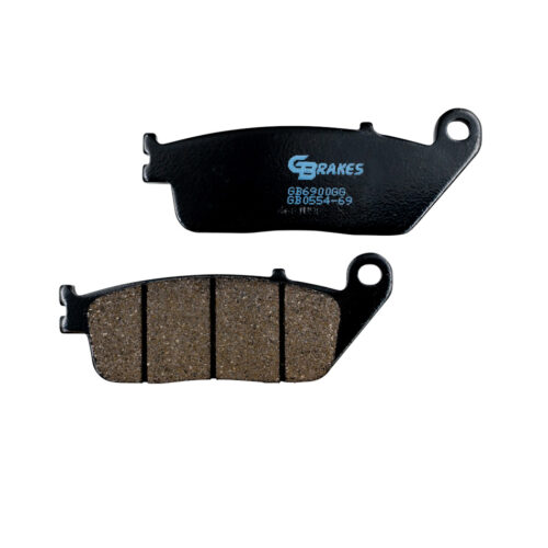 GBRAKES BRAKE PADS SEMI METALLIC Honda CBR300R 2015-2017 Suzuki GW250F 2015...