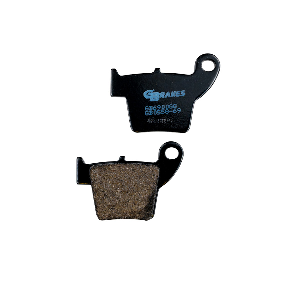 GBRAKES BRAKE PADS SEMI METALLIC Honda CRF450RX 2017-2026 CRF450R 200...