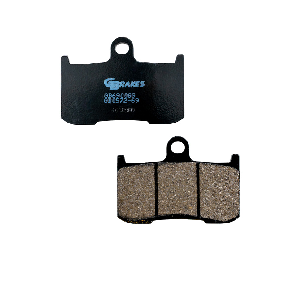 GBRAKES BRAKE PADS SEMI METALLIC Victory Gunner 2015-2015 Indian Roadmaster...