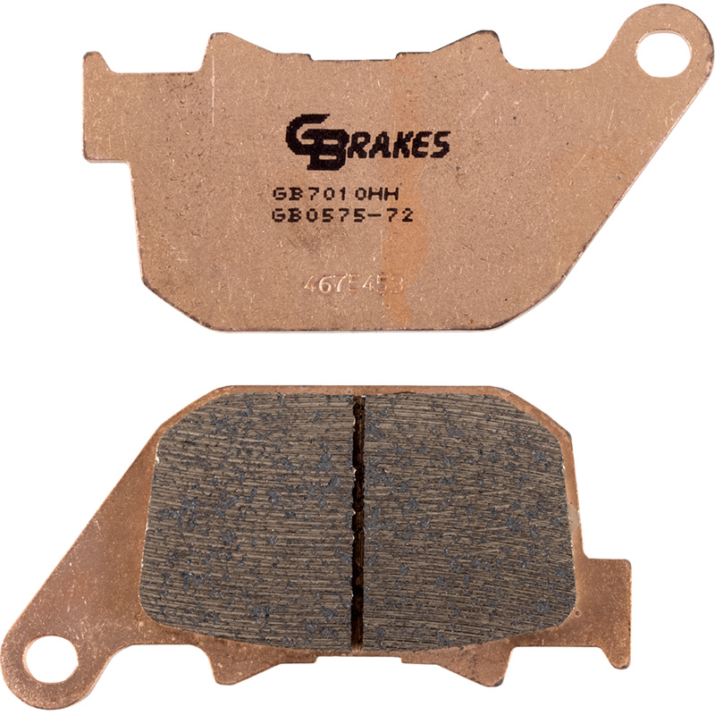 GBRAKES BRAKE PADS HH SINTERED REAR Harley Davidson XR1200X 2011-2012... - Image 2