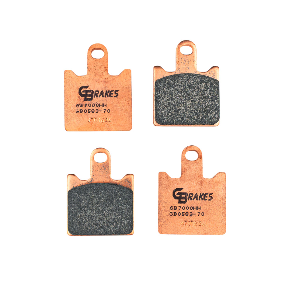 GBRAKES BRAKE PADS SINTERED Kawasaki Z750R 2011-2012 Z1000 2007-20...