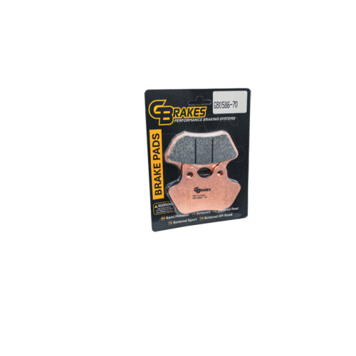 GBRAKES BRAKE PADS HH SINTERED FR/RR Harley Davidson FLHR Road King 2000-20...