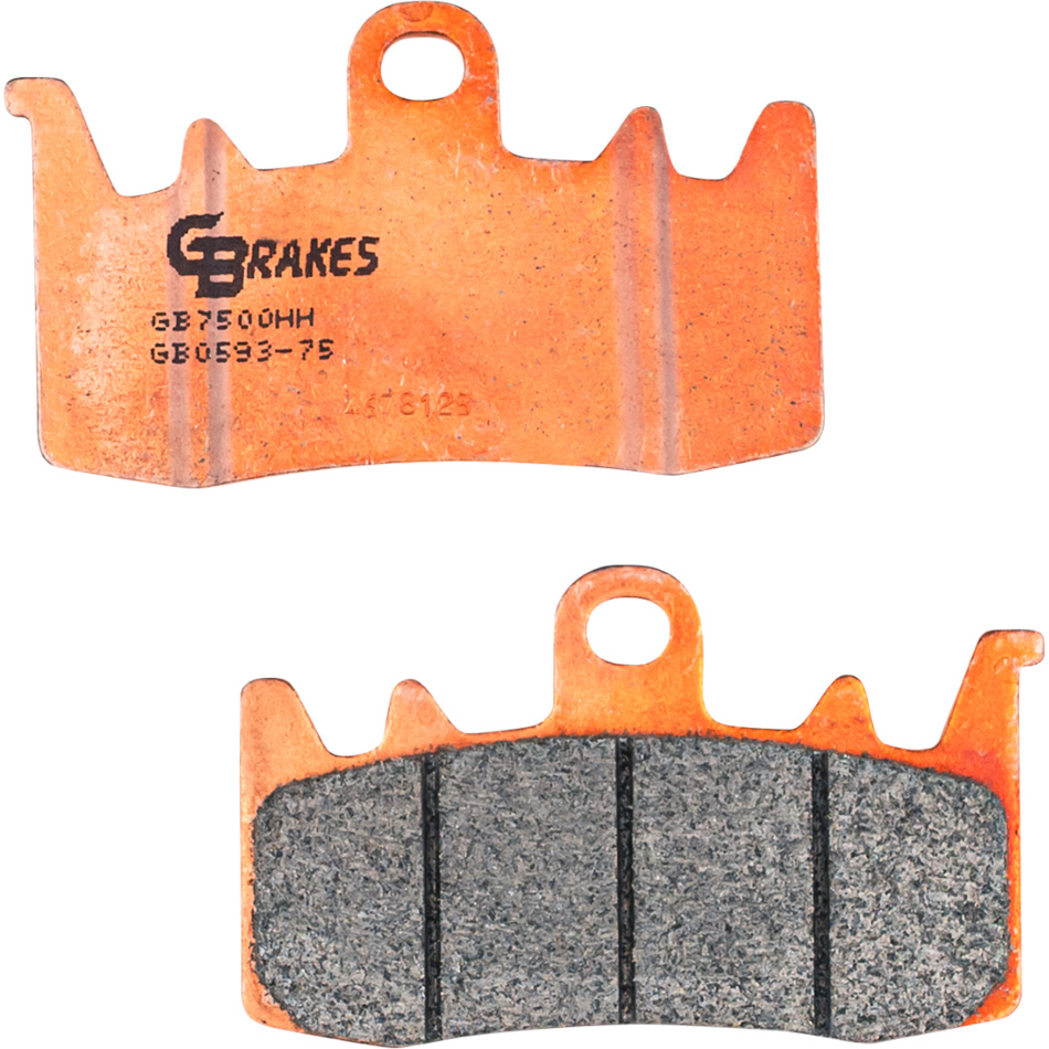GBRAKES BRAKE PADS SINTERED CERAMIC BMW F800R 2015-2018 R1200RS 2015-20...
