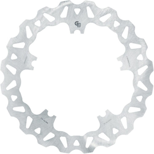GBRAKES ROTOR 11.8" PERIMETER WAVE FR STAINLESS Harley Davidson FLD Dyna Sw...