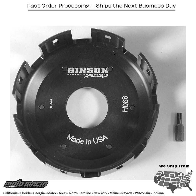 HINSON Clutch Basket (campana de embrague) HINSON Kawasaki KX85 KX100 KX80 KX112 1998-2022 H068 Kawasaki KX85 KX100 KX80 KX112 1998-2022. MPN: H068. SKU: 151-1005.