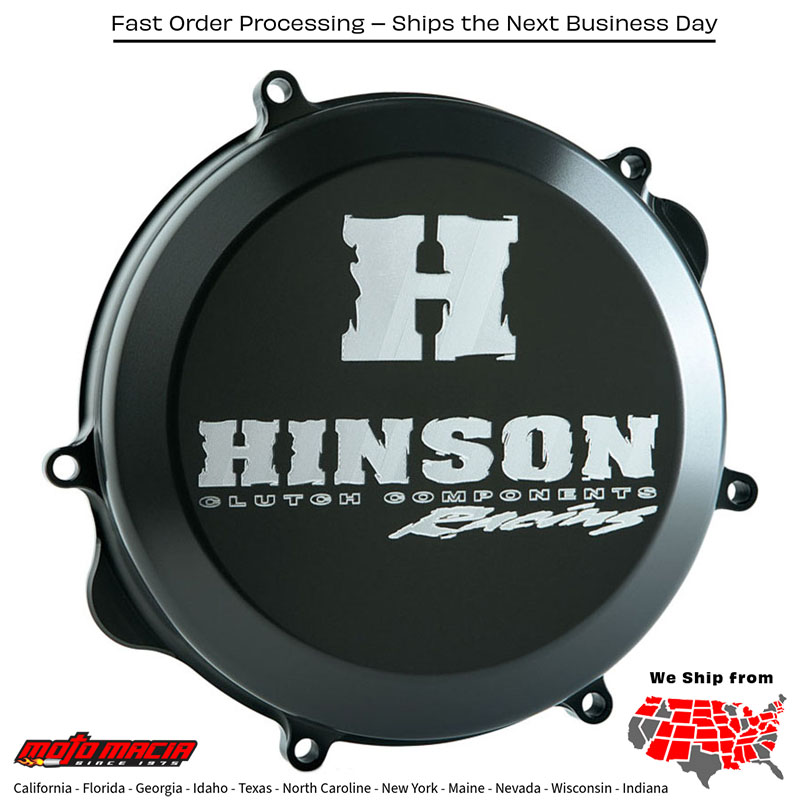 HINSON Clutch Cover (cubierta de embrague) HINSON Kawasaki KX85 KX100 1998-2021 C068 Kawasaki KX85 KX100 1998-2021. MPN: C068. SKU: 151-1306.