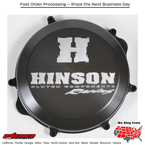 HINSON Clutch Cover (cubierta de embrague) HINSON Suzuki RM250 2002-2008 C046 Suzuki RM250 2002-2008. MPN: C046. SKU: 151-3301.