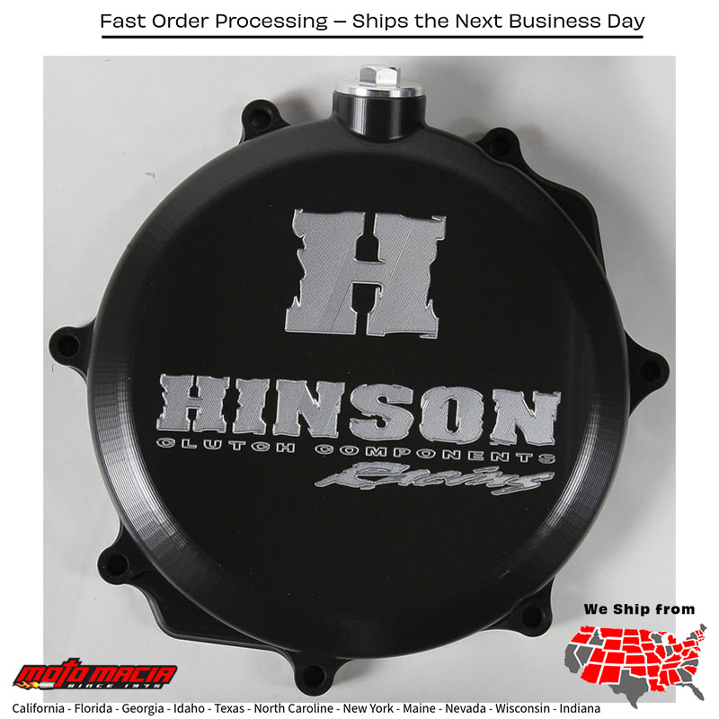 HINSON Clutch Cover (cubierta de embrague) HINSON Suzuki Lt-R450 Quadracer 2006-2009 C268 Suzuki Lt-R450 Quadracer 2006-2009. MPN: C268. SKU: 151-3304.