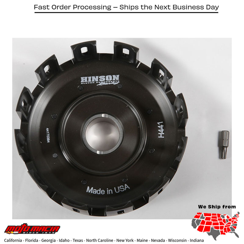 HINSON Clutch Basket (campana de embrague) HINSON Yamaha YZ250F YZ250FX WR250F 2014-2019 H441 Yamaha YZ250F YZ250FX WR250F 2014-2019. MPN: H441. SKU: 151-4000.