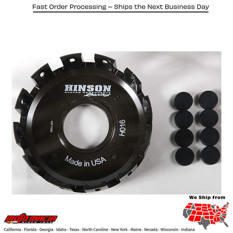 HINSON Clutch Basket (campana de embrague) HINSON Yamaha YFZ350 Banshee 1987-2006 H016 Yamaha YFZ350 Banshee 1987-2006. MPN: H016. SKU: 151-4011.