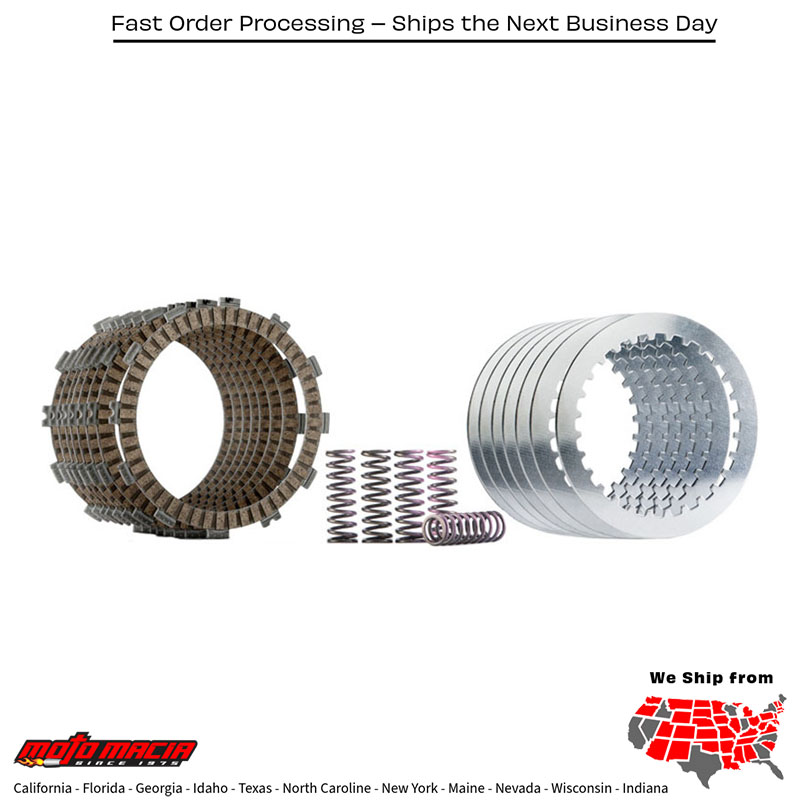 HINSON "FSC CLUTCH PLATE & SPRING KIT" Yamaha YZ250F WR250F YZ250FX 2014-2019 Yamaha YZ250F WR250F YZ250FX 2014-2019. MPN: FSC441-9-001. SKU: 151-6000.