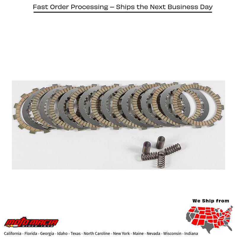 HINSON Clutch Fiber Spring Kit Steel (juego de discos de embrague) HINSON Yamaha YZ250F WR250F 2001-2013 F Yamaha YZ250F WR250F 2001-2013. MPN: FSC141-9-001. SKU: 151-6002.