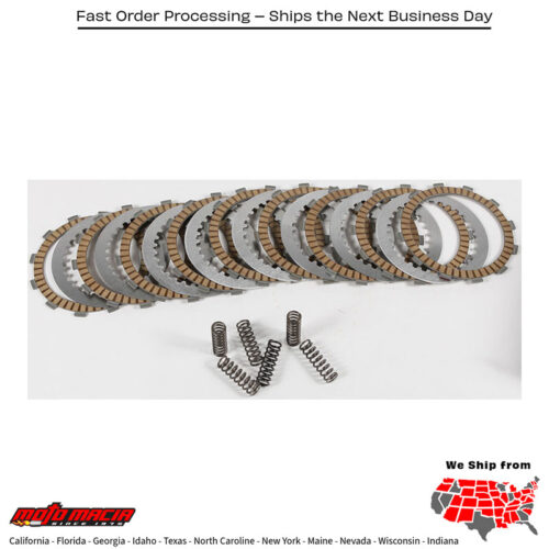 HINSON Clutch Fiber Spring Kit Steel (juego de discos de embrague) HINSON Yamaha YFZ450X YFZ450X Bill Ball Yamaha YFZ450X YFZ450X Bill Ballance YFZ450 YFZ450 SE YFZ450 Bill Balance Edition YZ450F WR450F YZ450FX YFZ450X SE WR426F YZ426F 2000-2018. MPN: FSC196-9-001. SKU: 151-6004.