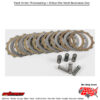 HINSON Clutch Fiber Spring Kit Steel (juego de discos de embrague) HINSON Kawasaki Suzuki KFX 400 KLX400R Kawasaki Suzuki KFX 400 KLX400R DR-Z400S DR-Z400E Lt-Z400 QuadSport Z DR-Z400E Non CA Model 2000-2013. MPN: FSC095-8-001. SKU: 151-6012.