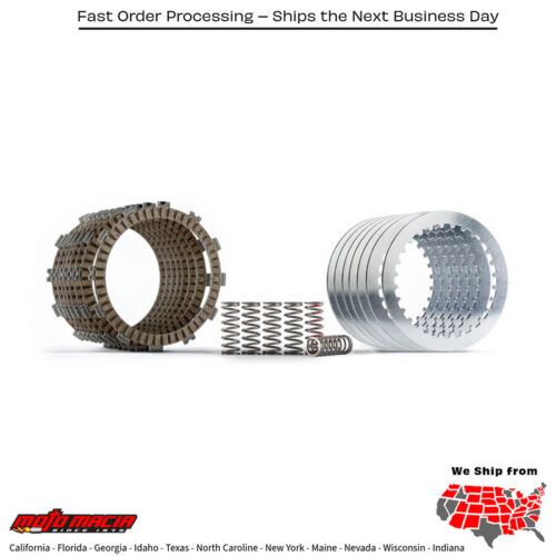 HINSON "Fsc Fiber Steel Springs 8 Pl (juego de discos de embrague) HINSON Honda CRF450R W.E. CRF450R CRF45 Honda CRF450R W.E. CRF450R CRF450RX 2021-2022. MPN: FSC059-8-001. SKU: 151-6029.