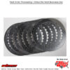 HINSON "PLATES KIT-STEEL 7 PLATES" Honda CR250R CRF450R CRF450RX CRF450R W.E. CR500R CRF450X 1986-2022 Honda CR250R CRF450R CRF450RX CRF450R W.E. CR500R CRF450X 1986-2022. MPN: SP165-7-001. SKU: 151-6203.