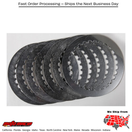 HINSON "PLATES KIT-STEEL 7 PLATES" Honda CR250R CRF450R CRF450RX CRF450R W.E. CR500R CRF450X 1986-2022 Honda CR250R CRF450R CRF450RX CRF450R W.E. CR500R CRF450X 1986-2022. MPN: SP165-7-001. SKU: 151-6203.