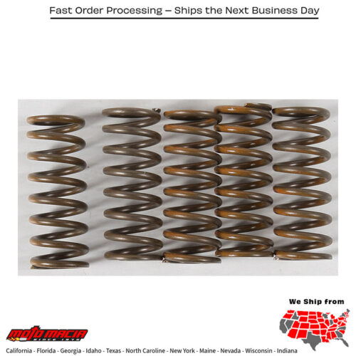 HINSON "HIGH TEMP SPRINGS 5 SPRINGS" Kawasaki KX450F KLX450R KFX 450R 2006-2020 Kawasaki KX450F KLX450R KFX 450R 2006-2020. MPN: CS264-5-0409. SKU: 151-6308.