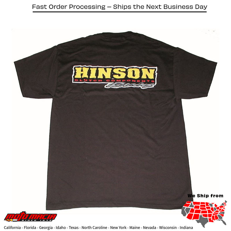 HINSON "MENS T-SHIRT BLACK L" . MPN: AT001-BLK-L. SKU: 151-9906L.