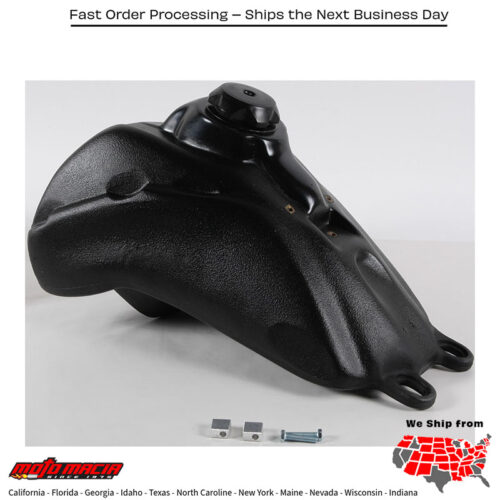 Fuel Tank Black 3.6 Gal Kawasaki Kfx 450r 2008-2010