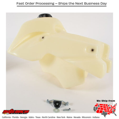 Fuel Tank Natural 3.7 Gal Honda CR125R 2000-2001 CR250R 2000-2001
