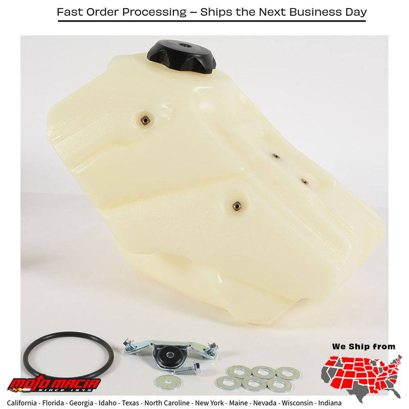 Fuel Tank Natural 2.7 Gal Honda Crf450r 2009-2012 Crf250r 2010-2013