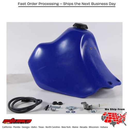 Fuel Tank Blue 4.9 Gal Suzuki Dr650se 1996-2022 Dr650s 2015-2024 Suz