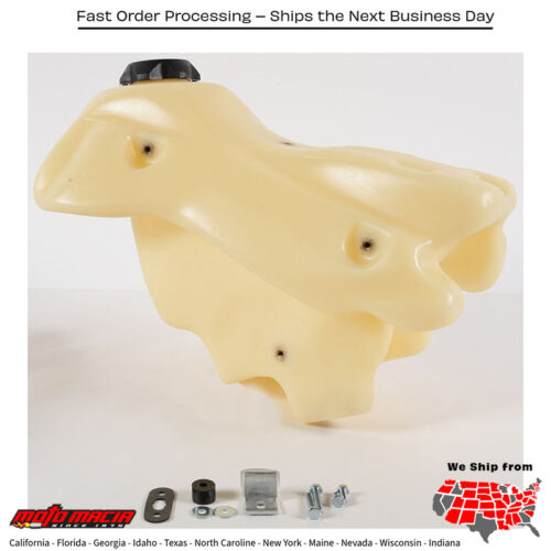 Fuel Tank Natural 3.1 Gal Kawasaki Kx250 2005-2007