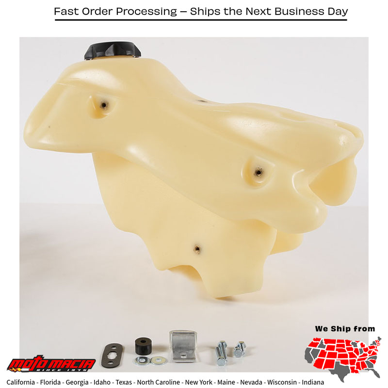 Fuel Tank Natural 3.1 Gal Kawasaki Kx250 2005-2007