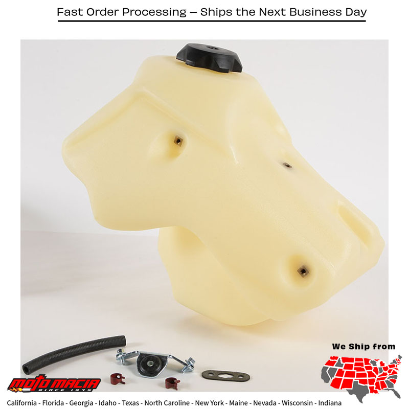 Fuel Tank Natural 2.8 Gal Kawasaki Kx250f 2006-2008