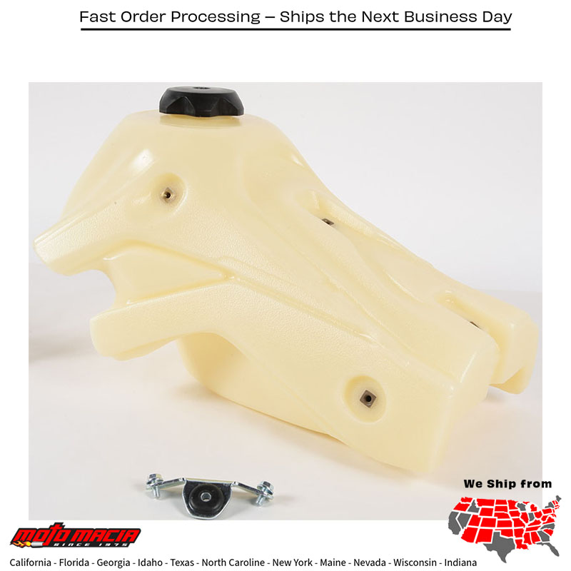 Fuel Tank Natural 2.7 Gal Kawasaki Kx450f 2012-2015