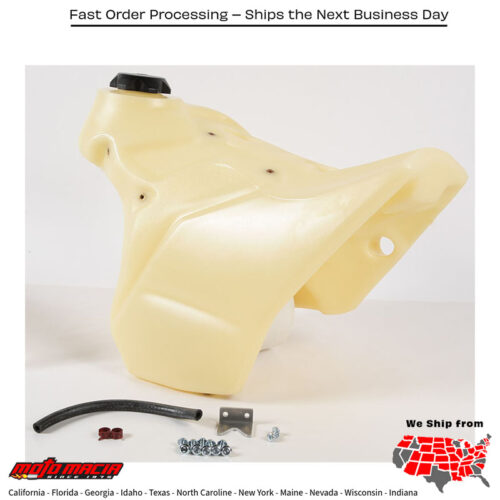 Fuel Tank Natural 3.2 Gal Ktm 250 Sx-F 2008-2010 450 Exc-R 4-Stroke 200