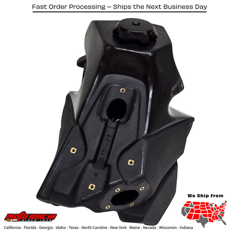 Fuel Tank 2.6 Gal Black Ktm 350 Xc-F 2019-2022 250 Xc-F 2019-2022 3 more