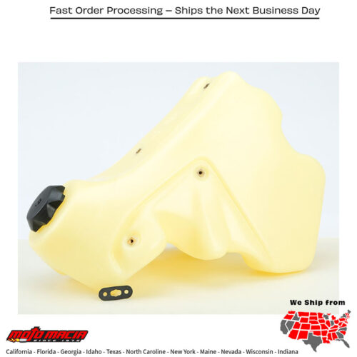 Fuel Tank 3.4 Gal Natural Suzuki Rm250 2001-2008 Rm125 2001-2008 Suz