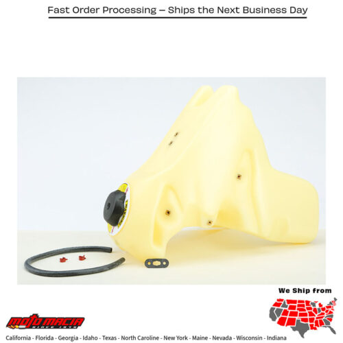Fuel Tank Natural 3.0 Gal Yamaha Yz250f 2003-2005 Yz450f 2003-2005 Y