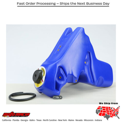 Fuel Tank Blue 3.0 Gal Yamaha Yz250f Yz450f 2003-2005