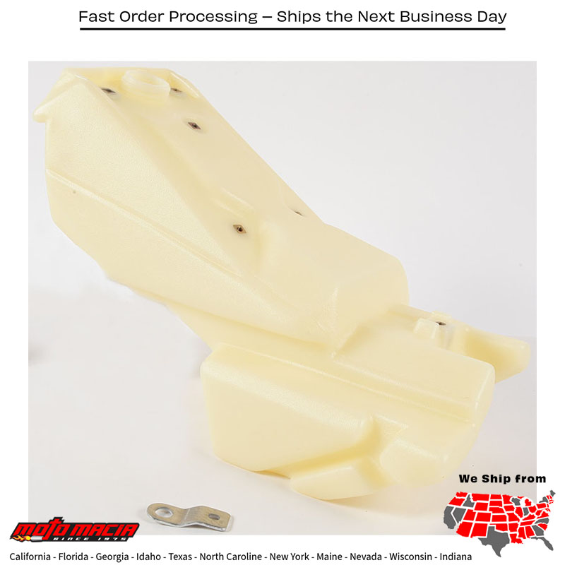 Fuel Tank Natural 2.9 Gal Yamaha Yz250f 2014-2018 Yz450f 2014-2017 and more